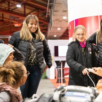 Le salon valaisan des formations et métiers. Martigny.